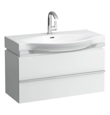 Тумба подвесная Laufen Palace 90x51 см с раковиной 2 ящика и полотенцедержателем 4.0125.2.075.463.R / 8.1270.2.000.104.1