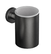 Стакан подвесной Colombo Design Plus PVD графит матовый W4902.GM