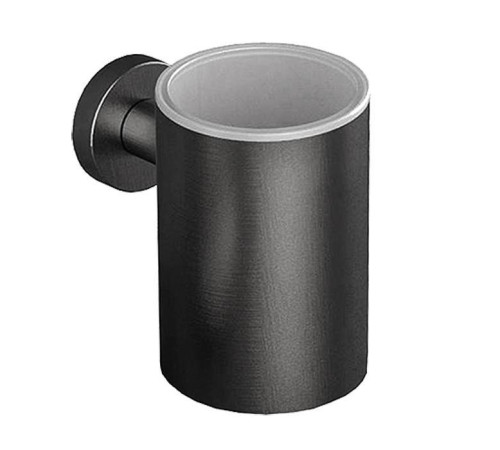 Стакан подвесной Colombo Design Plus PVD графит матовый W4902.GM