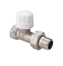 Вентиль термостатический Hogert Technik Premium прямой 3/4 НВ PN 10 TR31205