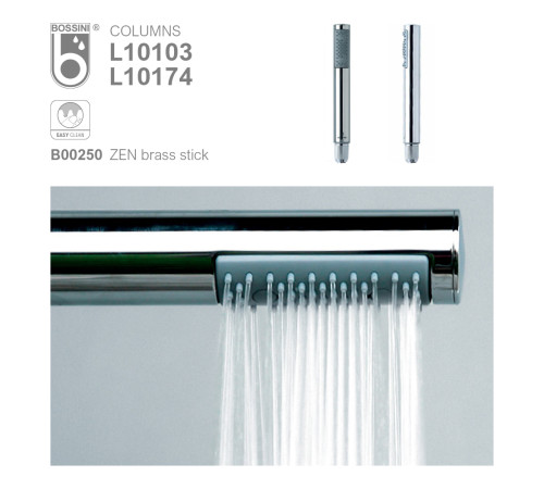 Душевая стойка Bossini Cosmo черный матовый L10103.073