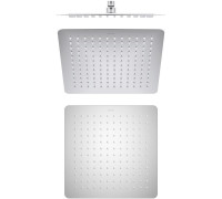 Верхний душ Aquanet AQ2074CR квадратный 300х300х2 мм хром AQ2074CR