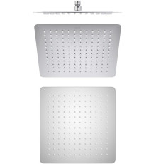 Верхний душ Aquanet AQ2074CR квадратный 300х300х2 мм хром AQ2074CR