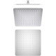 Верхний душ Aquanet AQ2074CR квадратный 300х300х2 мм хром AQ2074CR