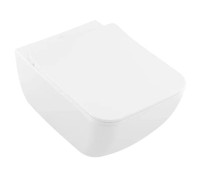 Унитаз подвесной Villeroy & Boch Venticello безободковый с сиденьем SlimSeat Line микролифт 4611RL01