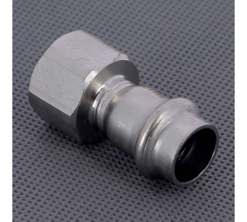Муфта переходная пресс-В Viega Sanpress Inox нержавеющая сталь 15x1/2 436575