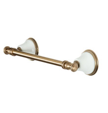 Полотенцедержатель Tivoli Harmony 33.5 см белый/бронза TWHA014bi/br