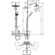 Душевая система Hansgrohe Croma E 280 1jet Showerpipe с термостатом для душа хром 27630000