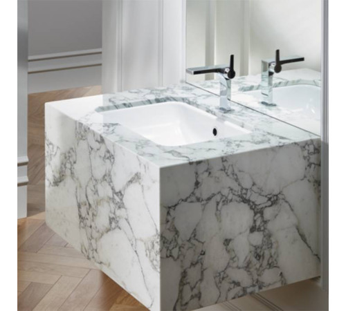 Раковина встраиваемая снизу Bette One 58.7х40.8х13 см без отверстия A136-000