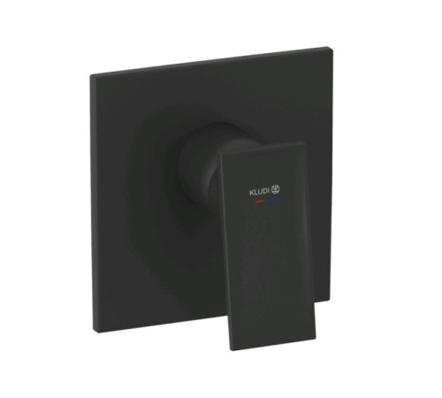 Смеситель для душа Kludi DECUS встраиваемый на 1 потребителя черный матовый 547553975
