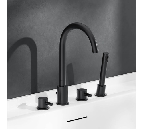 Смеситель на борт ванны Damixa Scandinavian Pure четырехсекционный 360400300