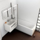 Ванна Ravak Chrome 180х80 см встраиваемая белая CE21000000