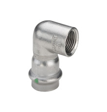 Угольник 90° Viega Sanpress Inox пресс-ВР нержавеющая сталь 28 мм x 1 437046