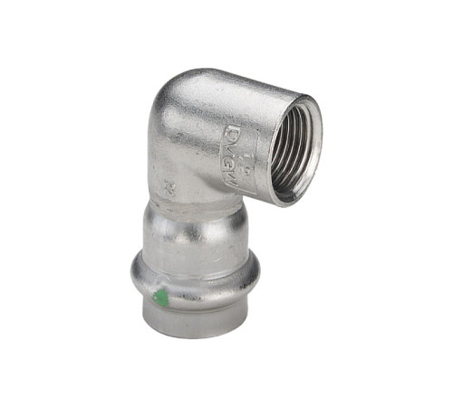 Угольник 90° Viega Sanpress Inox пресс-ВР нержавеющая сталь 28 мм x 1 437046