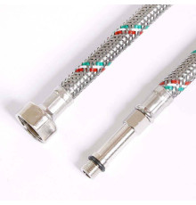 Гибкая подводка для смесителя Uni-Fitt 1/2 x M10 длинный штуцер 50 см 503S2805