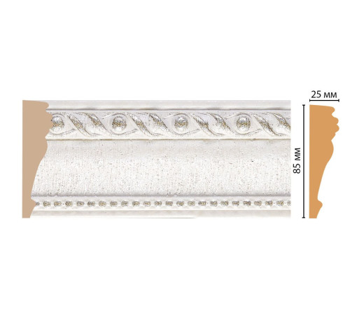 Молдинг DECOMASTER 152 85х25х2400 мм 152-42 ДМ