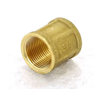 Муфта латунная Tiemme 1 x 3/4 дюйма ВР-ВР 1500059