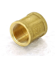 Муфта латунная Tiemme 1 x 3/4 дюйма ВР-ВР 1500059