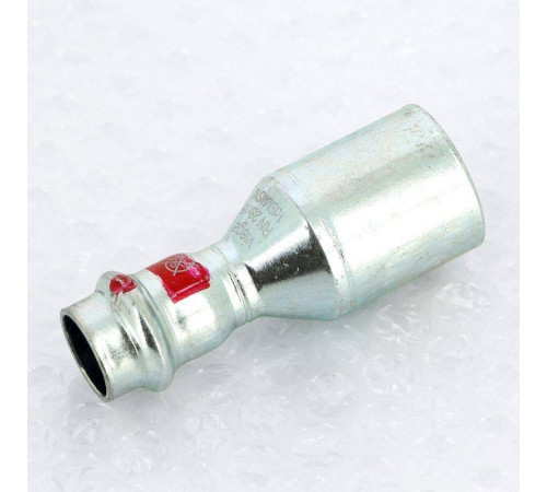 Муфта-вставка пресс из оцинкованной стали Viega Prestabo 28х15 мм 558529