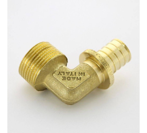 Угол аксиальный Uni-Fitt 20x3/4 НР латунь 745G7300