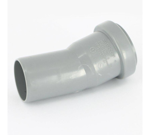 Отвод канализационный Ostendorf HTB 40х15° 111100