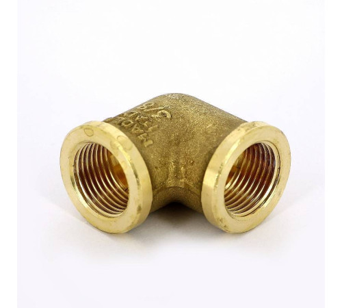 Угольник латунный Tiemme 3/8 ВР-ВР 1500298