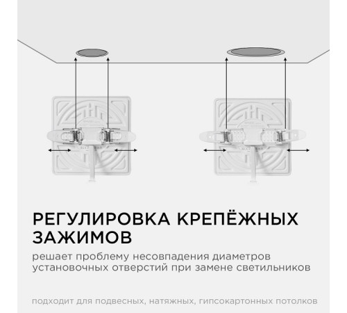 Встраиваемый светильник Apeyron Electrics 06-117