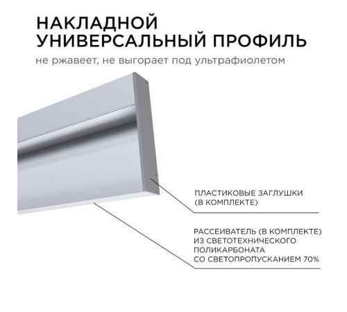 Короб накладной Apeyron Electrics 08-43
