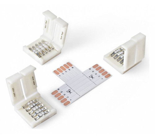 Соединитель лент Т-образный жесткий Apeyron Electrics 09-73