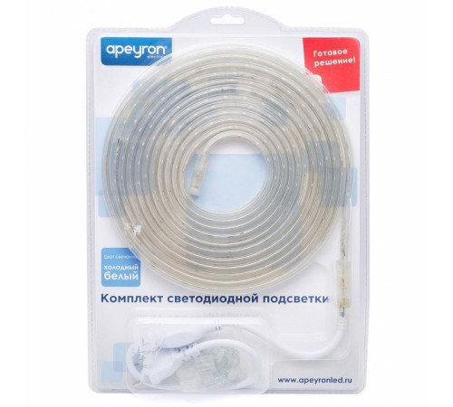 Комплект светодиодной ленты Apeyron RGB 5 м 10-04
