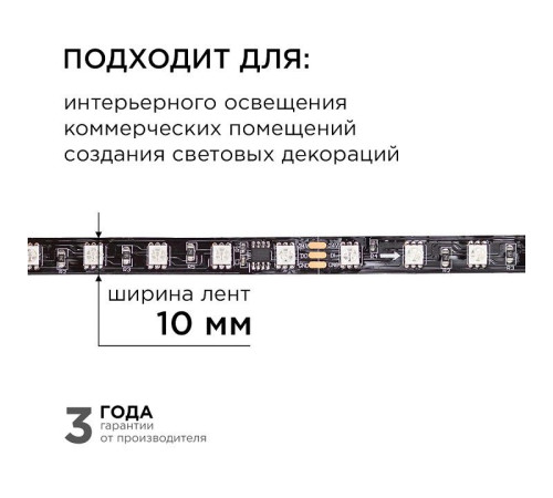 Комплект с лентой светодиодной Apeyron Electrics 10-101