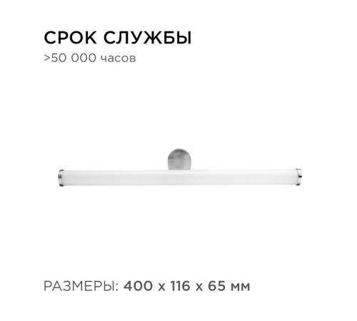 Подсветка для зеркала Apeyron Electrics 12-19