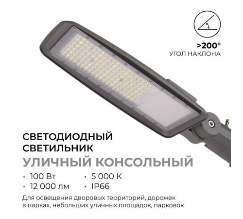 Светильник консольный уличный Apeyron Electrics 100 Вт 29-11