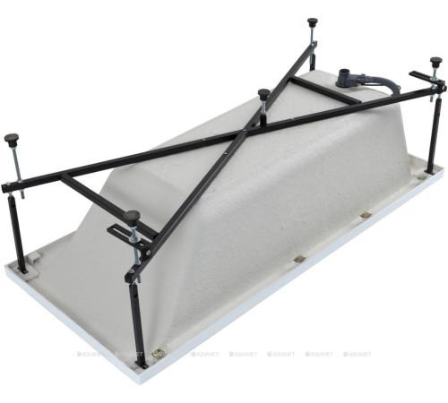 Ванна акриловая Aquanet Bright 175x70 см с каркасом и сливом-переливом 00273795