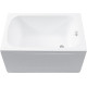 Ванна акриловая Aquanet Seed 110x70 см без сиденья к/с132 00367097