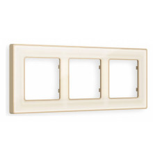 Рамка на 3 поста Ambrella Volt Arctic AF580343