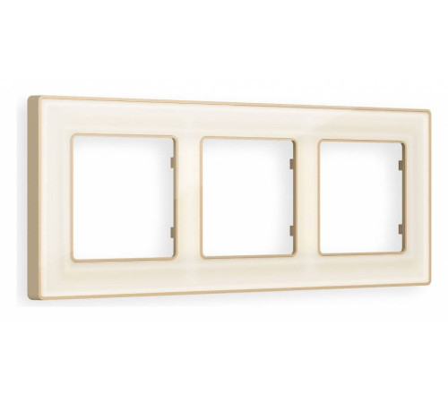 Рамка на 3 поста Ambrella Volt Arctic AF580343