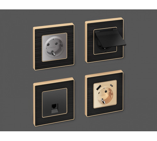 Рамка на 4 поста Ambrella Volt Arctic AF580544