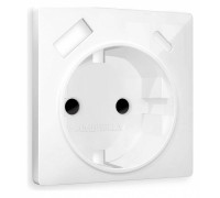 Накладка для розетки с заземлением и со шторками и 2хUSB type A и C Ambrella Volt Quant AP1100