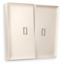 Клавиши для выключателя двухклавишного c подсветкой Ambrella Volt Quant AP3240