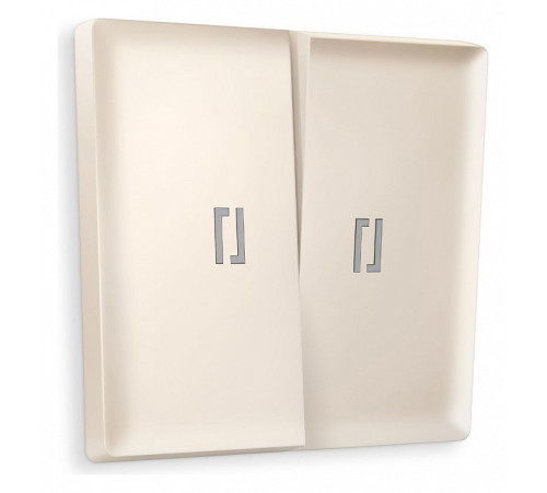 Клавиши для выключателя двухклавишного c подсветкой Ambrella Volt Quant AP3240