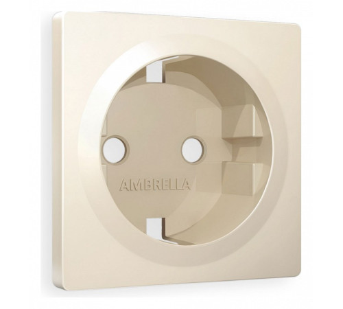 Накладка для розетки с заземлением Ambrella Volt Quant AP3260