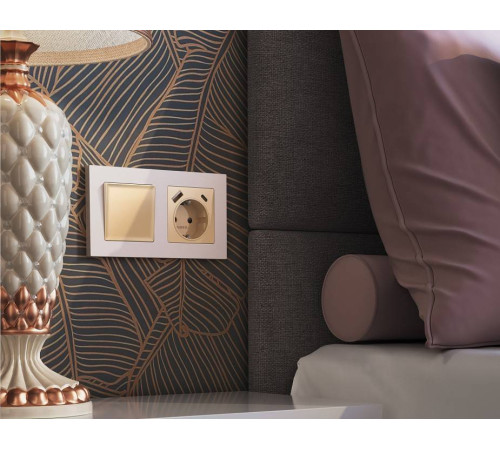 Клавиша для выключателя одноклавишного Ambrella Volt Quant AP6010