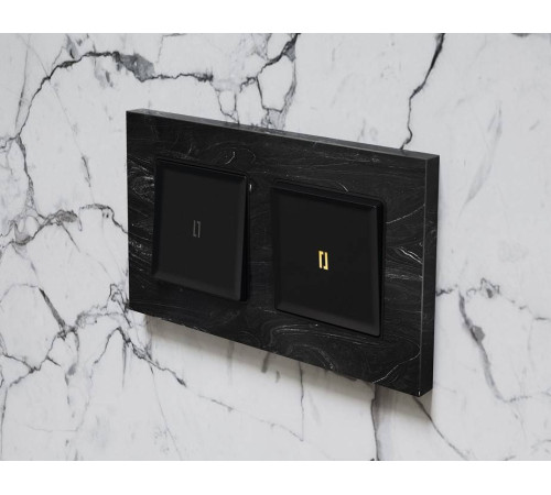 Клавиша для выключателя одноклавишного c подсветкой Ambrella Volt Quant AP8020