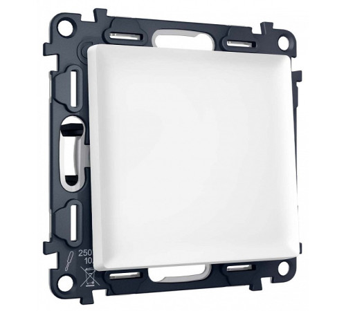 Выключатель двухполюсной самовозвратный без рамки Ambrella Volt MA MA121050