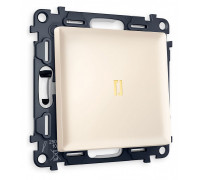 Выключатель проходной одноклавишный с подсветкой Ambrella Volt Quant MA322030