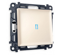 Выключатель проходной одноклавишный с подсветкой Ambrella Volt Quant MA322040