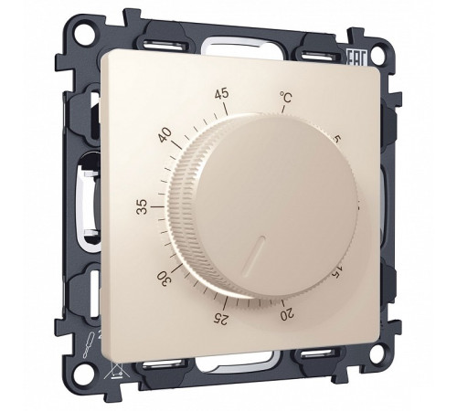 Терморегулятор электромеханический для теплого пола без рамки Ambrella Volt ALFA MA325710