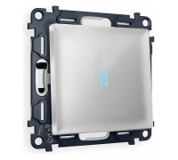 Выключатель проходной одноклавишный с подсветкой Ambrella Volt Quant MA402040