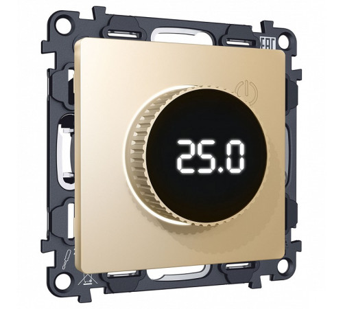 Терморегулятор электромеханический для теплого пола без рамки Ambrella Volt ALFA MA605810